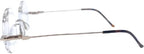 The Steve, Totally Round Rimless Reading Glasses, Unisex Stylish Circle Readers