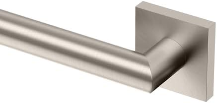 Gatco 664SN Glam Too 36" L Grab Bar, Satin Nickel/ADA Compliant Stainless Steel Safety Grab Bar for Bathroom