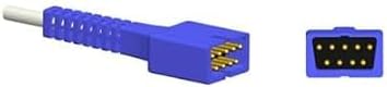 Compatible Nellcor MAX-N Probe, 12pcs Disposable Neonate/Adult Electronic Sensor, Adhesive Tape Sensor 9 Pins 3.3 ft