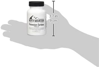 North Mountain Supply Food Grade Potassium Sorbate Stabilizer - 2 Ounce Jar