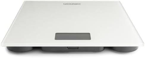 OMRON Digital Scale with Bluetooth Connectivity (SC -150) - 330 lb Weight Capacity - Use with Free OMRON Connect App - Light Gray