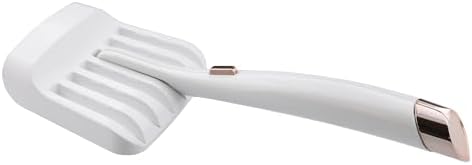 Pure Silk Dermaplaning Tool, Facial Exfoliator & Hair Remover for Women, Battery Operated Dermaplane Razor with Built in LED Light and 6 Replacement Heads, Peach Fuzz Remover, White
