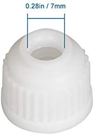 StonyLab Plastic Screw Caps Replacement Caps for Thermometer Inlet Adapter 14/20, 19/22 and 24/40, 10-Pack