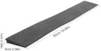 BETOOKY Home Threshold Ramp Pads 2pcs Rubber Sweeping Robot Ramp Cushions 50cm Long 1cm High for Indoor Doorway Transition and Wheelchair Access