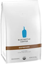 Blue Bottle Whole Bean Organic Coffee, Espresso, Dark Roast, 12 Ounce bag (Pack of 1)