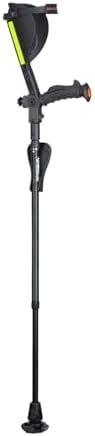Ergobaum 7G Ergonomic Crutch/High Performance Perfect Cane- Single Unit Ergobaum that Acts As a Extra Balance Strong Performance Walking Companion