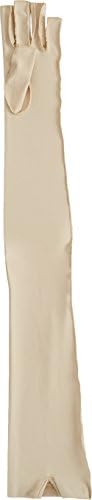 RolyanMedical-Grade Edema Compression Gloves, Shoulder Length Open Finger Gloves for Arthritis, Carpal Tunnel, Therapeutic and Rehabilitation Gloves for Pain Relief, Left, Large