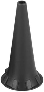 BV Medical Piccolight Pocket Otoscope, Disposable Ear Specula, 2.5 mm, Black, 100 Count