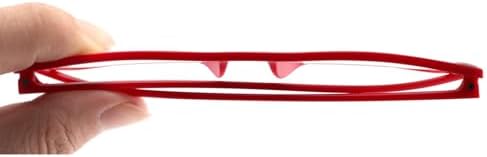 Yogo Vision Ultra Thin Lightweight Reading Glasses Men Women Stylish & Featherlight Frame With Clear Storage Case 2 Pack