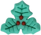PME Christmas Edible Sugar Decorations - Jolly Holly (Pack of 24)
