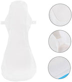 FOMIYES 3Pcs Reusable Sanitary Pad Washable Mama Cloth Period Pads Reusable Menstrual Pads Cotton Absorbent Panty Liners Incontinence Pads Feminine Pads for Women Girls 270mm