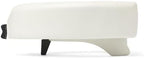 Medline 5" Elevated Toilet Seat Riser W/Microban Antimicrobial Protection for Seniors, Adults & Handicapped – 400 Lbs. Capacity, White