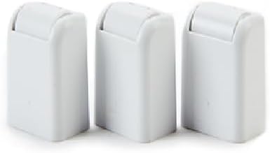 Clean + Easy Large Wax Roller Heads – Roll On Wax Refill Applicators, Compatible with Wax Cartridges for Legs & Body Hair Removal, 3 Pack