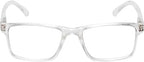 Calabria L2007 Designer Rectangular Reading Glasses Men Women Single Power Readers Stylish Trendy Durable Modern Eyeglasses