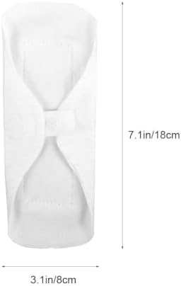 Reusable Menstrual Pads 3Pcs Washable Cotton Sanitary Towels with Strong Absorption Breathable Cloth Liners for Women Heavy Flow Comfortable Sanitary Napkins
