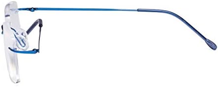 CessBlu Rimless Reading Glasses Lightweight Readers for Men