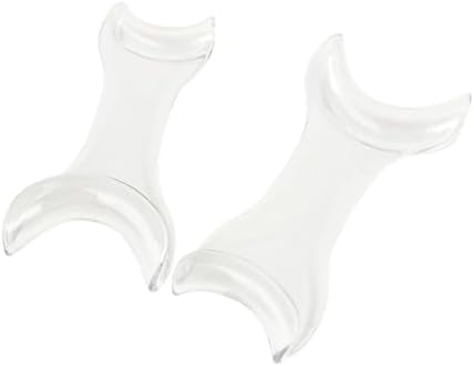 Dental Cheek Retractor Double Sided T-Shape Mouth Opener, 2Pcs/Pack Lip Retractors for Photography (2pcs)