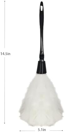 Feather Duster French Maid Accessories - Soft White Cleaning Feather Dust Prop