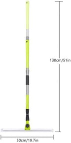 Air Broom as Seen on Tv, with 51 Long Handle Magic Broom Sweeper, Broomie Broom for Smooth Floors,Rugs,Windows