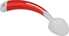 Aidapt Curved/Angled Spoon (Left Handed) for use by The Elderly, Those with a Poor Grip or Limited Wrist Movement and Those Suffering with Parkinson's Disease and Arthritis. More Comfortable Dining