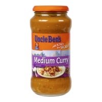 Uncle Bens Medium Curry Sauce - 500g