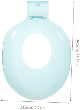 Sitz Bath Basin Lid for Toilet Seat Portable Postpartum Care Bath for Women for Hemorrhoids Relief Sturdy Plastic Design