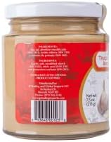 Tradiciones Andinas Ajo en Pasta Peruano 7.5 oz - Peruvian Garlic Paste Products, Glass Jar, Gourmet Food, Cooking, Producto del Peru, Pasta de Cocina, Ajos peruanos