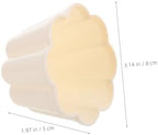 Zerodeko 8 Pcs Gelatin Molds Flower Shape Baking Moulds Jelly Cake Molds Versatile for Baking Freezing,3.14X3.14X1.97in