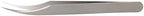 Utoolmart 125mm Professional Stainless Steel Precision Tweezers Dolphin-shaped Tip Tweezers Nipper for lash Extensions Ordinary Leather Sheath 1pcs