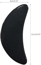 Guojiang Black Water Buffalos Horn Gua Sha Massage Tool for Scraping for and Body Skin Gua Sha Tools Rib Leg for Faci Gua Sha Massage Tool for Scraping, Big Fish