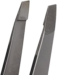 Hans Kniebes Slanted Stainless Steel Tweezers, Solingen