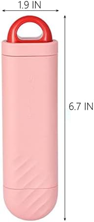 Portable Lint Removers for Clothes, Double-Sided Travel Dust Brush, Pet Hair Removal Magic Velvet Fabric Fluff Suitable CouchClothingBeddingCar Seat (Pink), SH00014