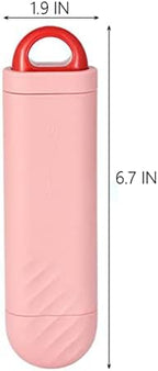 Portable Lint Removers for Clothes, Double-Sided Travel Dust Brush, Pet Hair Removal Magic Velvet Fabric Fluff Suitable CouchClothingBeddingCar Seat (Pink), SH00014