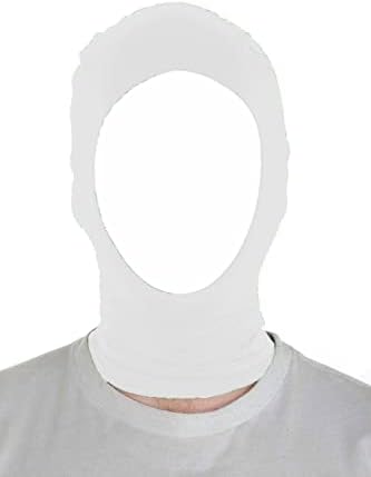 Sheface Men's and Women's Spandex Halloween Cosplay Mask Party Open Face Hood Costume Mask