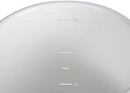 Westmark 2 Milk/Storage/Food Buckets with Handle and Lid, Capacity: 2 L and 3 L, Plastic, Maxi, White, 237922E7