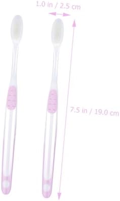 Pregnant Women Toothbrush Set 2pcs, Soft Bristles Toothbrush for Maternal Women, Sensitive Gums Care, Oral Hygiene for Pregnancy and Postpartum Use Random Style