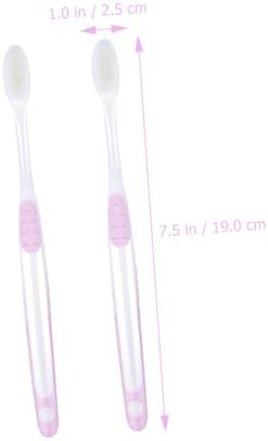 FUOYLOO Pregnant Women Toothbrush 2pcs Set Soft Bristle Manual Toothbrushes for Oral Care and Tooth Cleaning Supply Suitable for Maternal Women and Postpartum Use Random Style