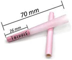 Trippie Day Lil' Pinkies | 50 Pack | Single size Pre rolled cones (70/26mm) | Vegan & Non GMO | No chemical colors used | Puff Puff Puff