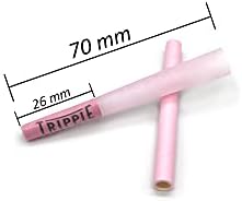 Trippie Day Lil' Pinkies | 50 Pack | Single size Pre rolled cones (70/26mm) | Vegan & Non GMO | No chemical colors used | Puff Puff Puff