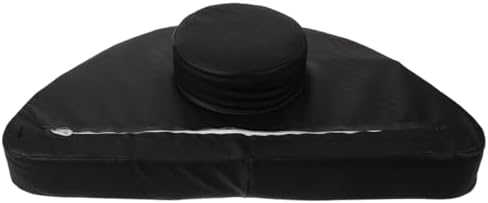 Lurrose Beauty Salon Pillow Massage Face Down Headrest Pillow with Breathing Hole for Spa Bed and Chair Comfort 16.5X9X4.3 Inch