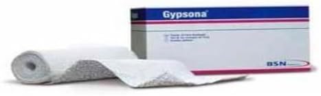BSN Medical 30-7362 Gypsona Plaster of Paris Bandage and Splint, Extra Fast Setting, Size 2" x 3 yd., Pack of 12