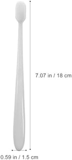 DOITOOL Soft Bristle Toothbrush Set 4pcs Ultra-fine Wear-Resistant Manual Toothbrushes for Adults and Lightweight with Wave and Regular Bristles for Sensitive Gums