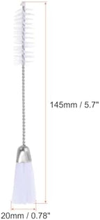 2pcs Sewing Machine Cleaning Brush Nylon Cleaning Brush with Double Ended Dust Removal Cleaning Tool for Home Computer Multi Function