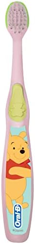Oral-B Baby Manual Toothbrush, Pooh Characters, 0-3 Years Old, Extra Soft (Characters Vary) - 1 Count