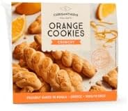Koulourakia-Plexouda -Orange Cookies – Traditional Greek Cookies with Fresh Oranges – 300g (10.58 oz)