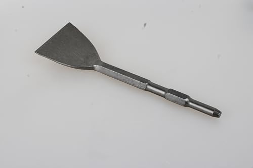 3-Inch Plus Tile Removal Chisel, 1 Pcs Wide Cranked Angled Bent Chisel - Heavy Duty Demolition Tool for Tile, Flooring & Masonry Removal 1 Pcs