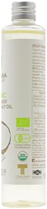 Tropicana Virgin Coconut Oil 100% Organic Cold-Pressed Virgin Coconut Oil 100 ml 3.38 fl. oz.