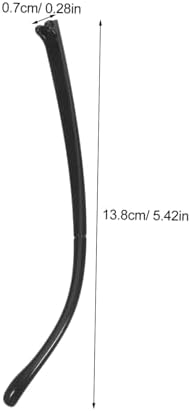 Healeved 1pair Replacement Temple for Eyeglasses Arm Accessories Concave and Flat Tooth Design for Versatile Eyewear Repair