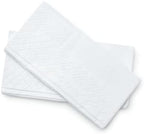 Bell Marque White Dinner Napkin-150 Count 2-Ply White Dinner Napkins, 0.1" Height, 17" width, 15" Length (Pack of 150CT)