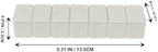 Portable Medicine Organizer Pill Box 7-Day Weekly Compartments Gray White Plastic Storage Container 3pcs Travel Pill Holder for Outdoor Medication Management